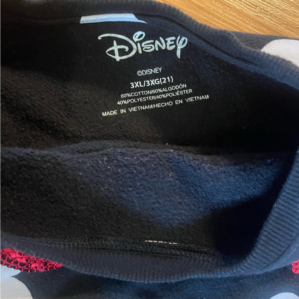 Disney Mickey Mouse Sweatshirt Girls 3XL or 21 - Picture 4 of 5